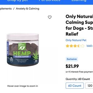 (2-Pack) Calming Dog Chews